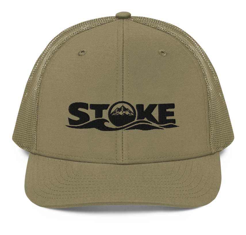 STOKE trucker cap in Loden